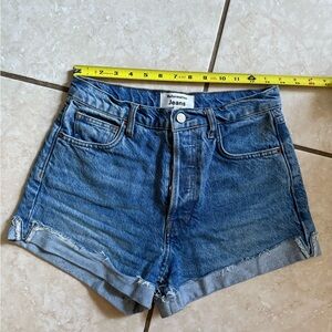 Reformation High-Rise Denim Shorts - Size 26